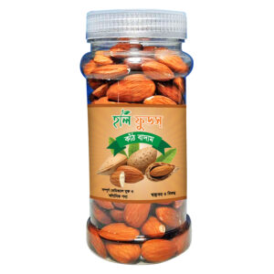 Holy Almondnuts 100 gm glass jar | হলি কাঠ বাদাম ১০০ গ্রাম কাচের জার
