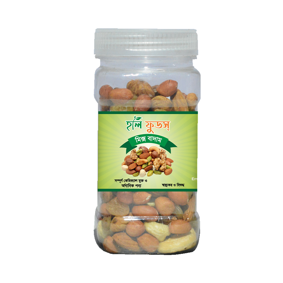 Holy Mixt Nuts jar  50 gm | হলি মিশ্রিত বাদাম জার ৫০ গ্রাম