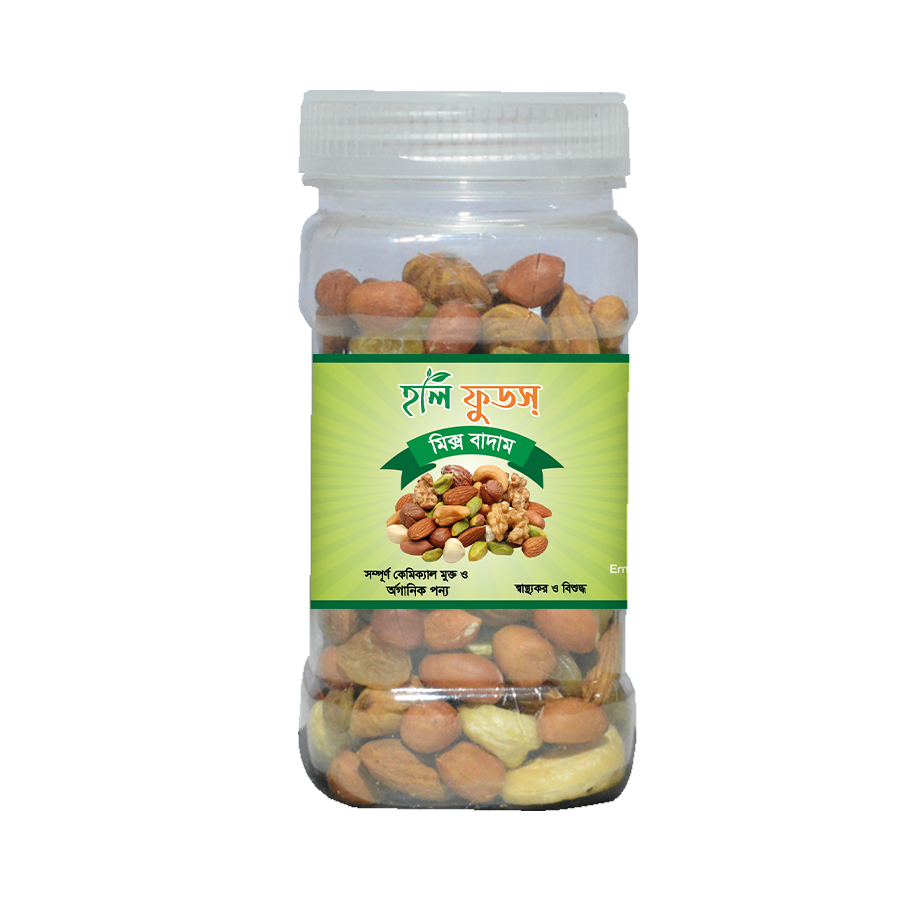 Holy Mixt Nuts jar 50 gm | হলি মিশ্রিত বাদাম জার ৫০ গ্রাম
